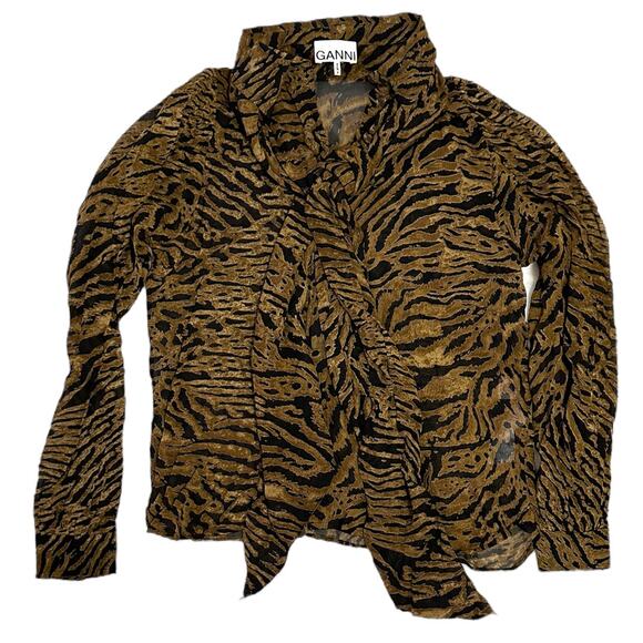 Ganni Scarf Blouse - Picture 8 of 8